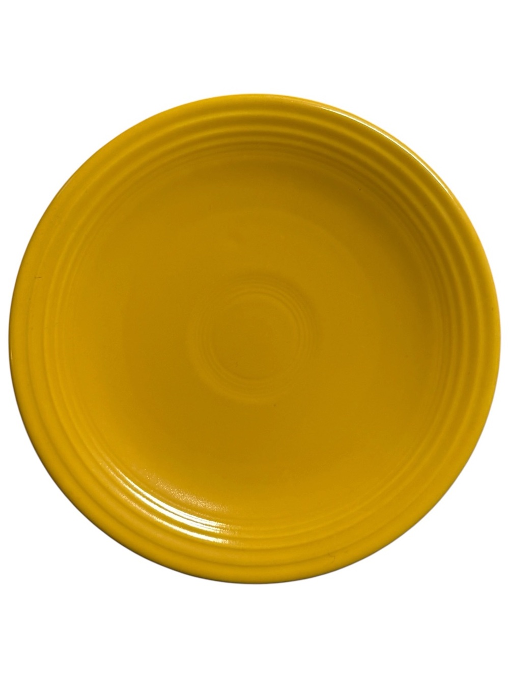 VTG Fiesta Bright Yellow Appetizer Plate